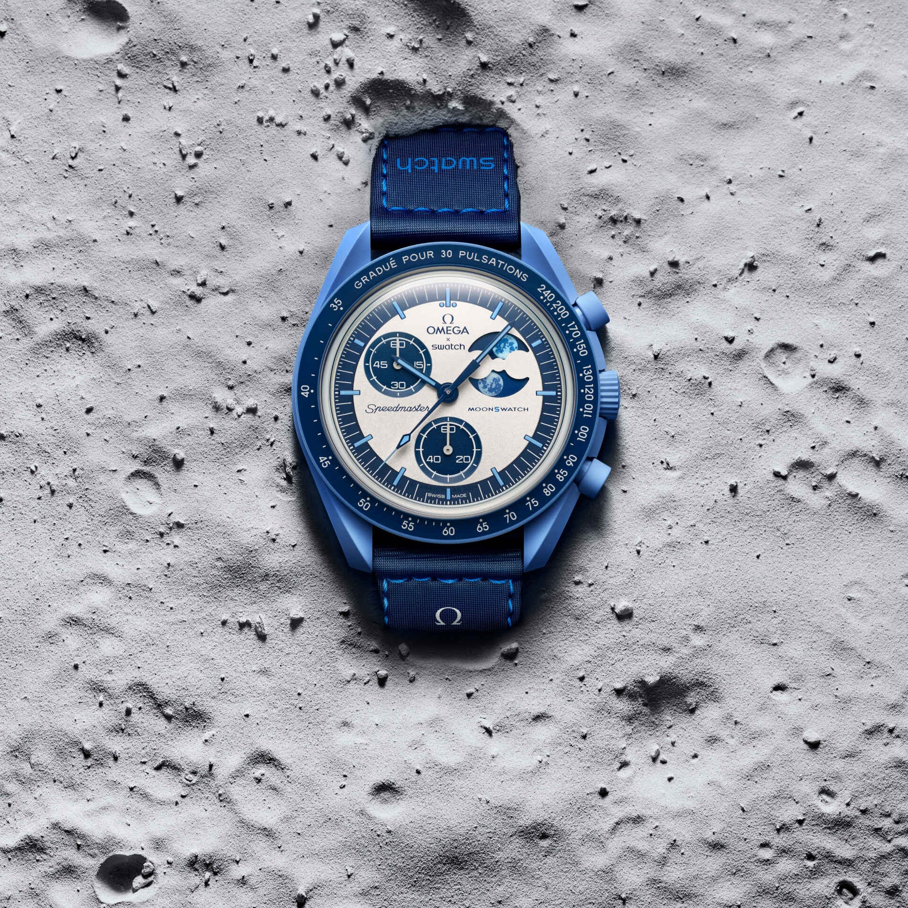 MISSION TO THE SUPER BLUE MOONPHASE product image 1