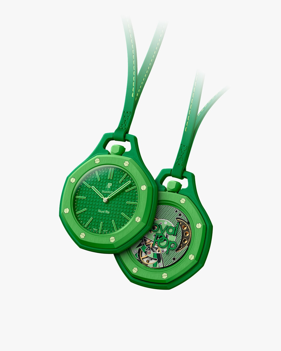 Royal Pop GREEN EIGHT watch